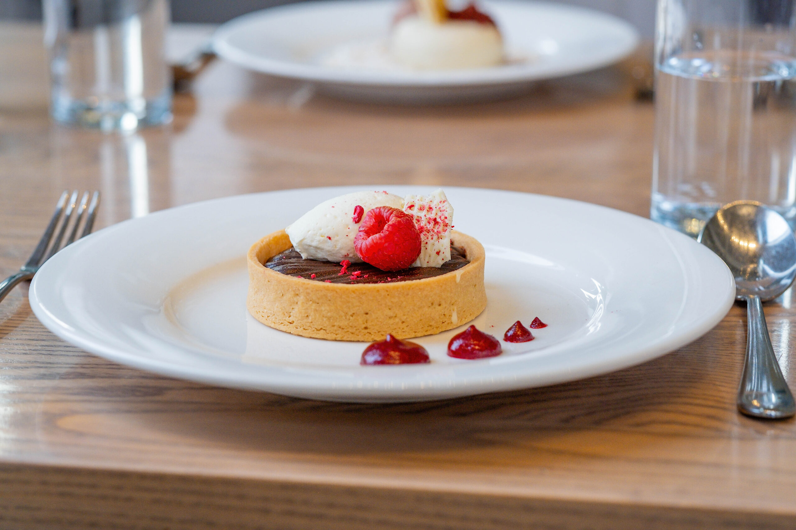Chocolate tart