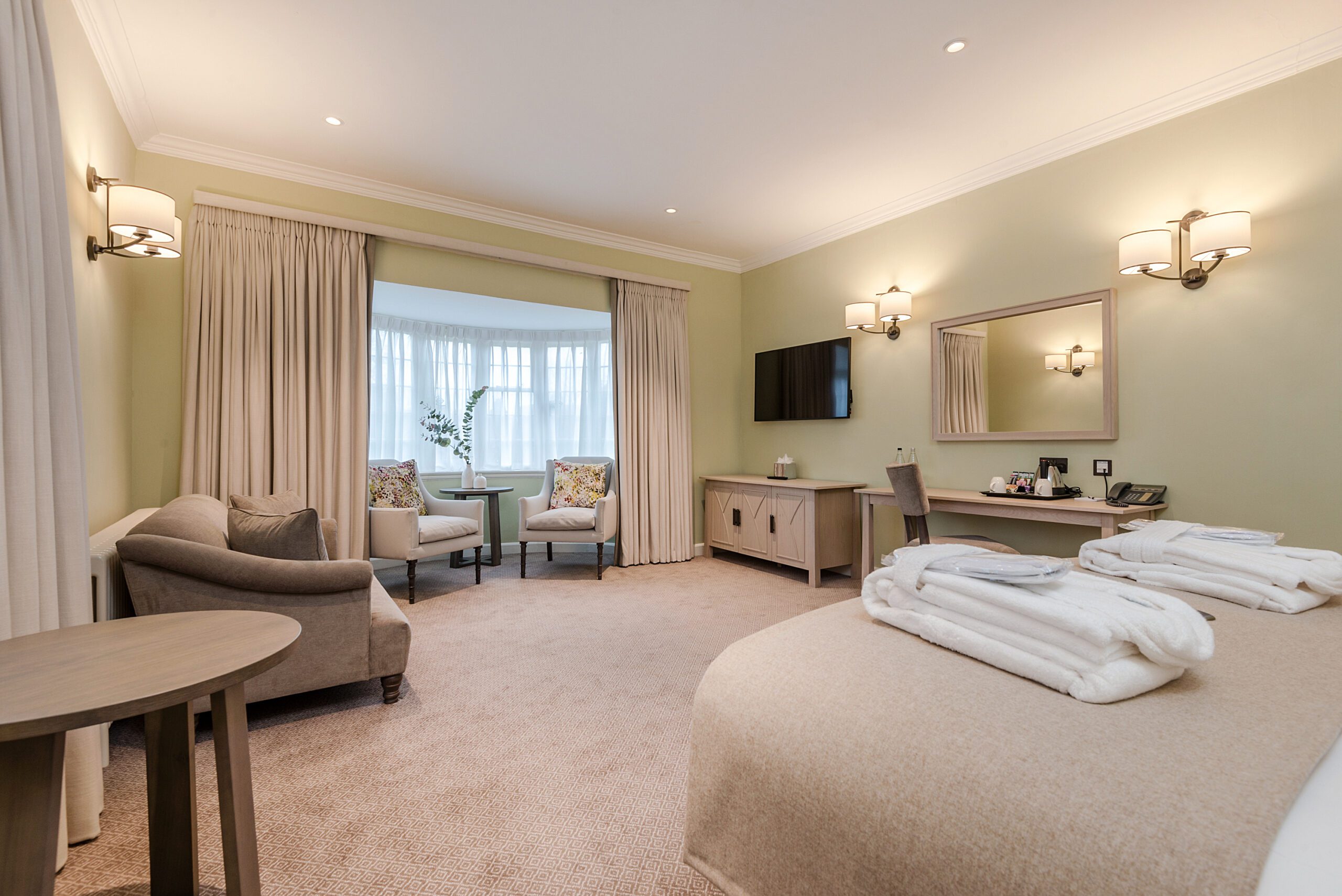 A bedroom suite