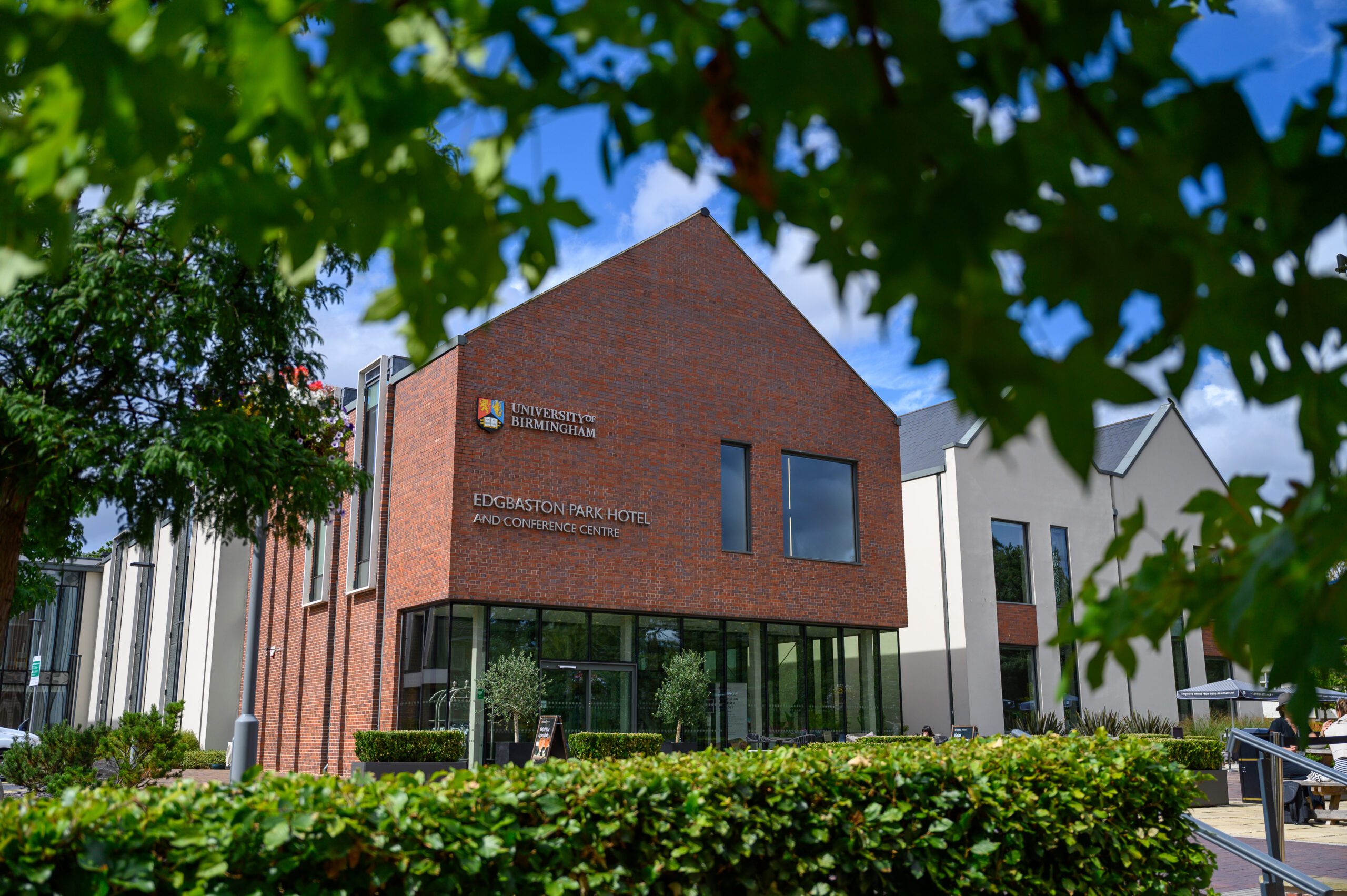 The exterior of the edgbaston park hotel